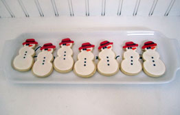 Frost the Snowman Cookies